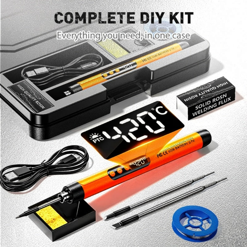 šPortable Electric Polishing & Soldering Kit ā Perfect for All Surfaces!