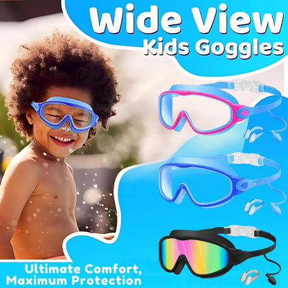 Kiggles™ Kids Swim Goggles – No Leak, No Fog, Perfect Fit
