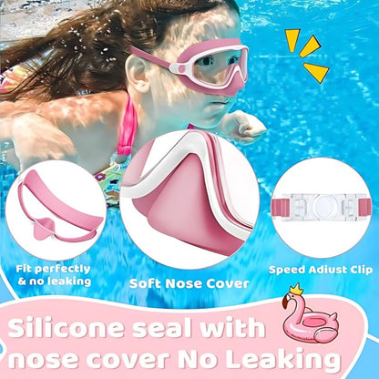 Kiggles™ Kids Swim Goggles – No Leak, No Fog, Perfect Fit