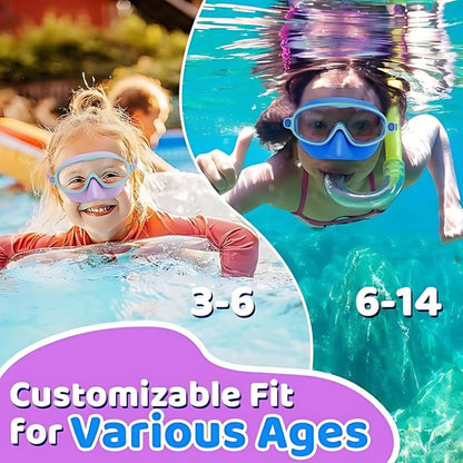Kiggles™ Kids Swim Goggles – No Leak, No Fog, Perfect Fit