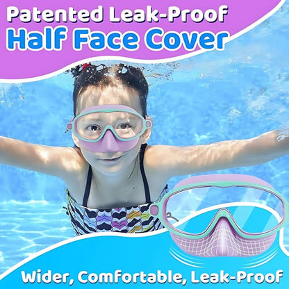 Kiggles™ Kids Swim Goggles – No Leak, No Fog, Perfect Fit