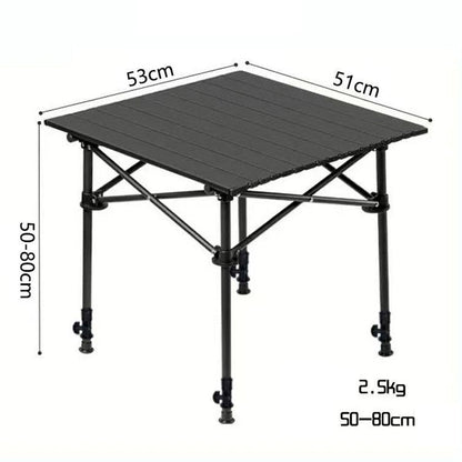 Portable Folding Camping Table with Storage Bag